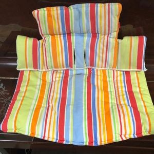 EUC, Stokke Tripp Trapp chair cushion, multicolor